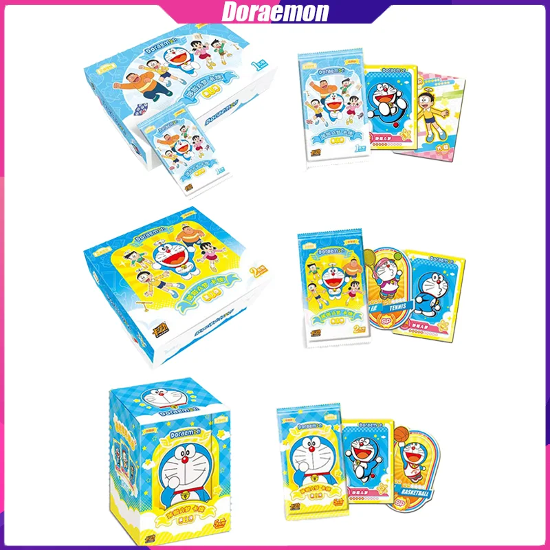 

Doraemon Cards KADONG 1-1 Nobita Nobi Anime Collection Cards Board Games Toys Mistery Box Birthday Gifts for Boys and Girls