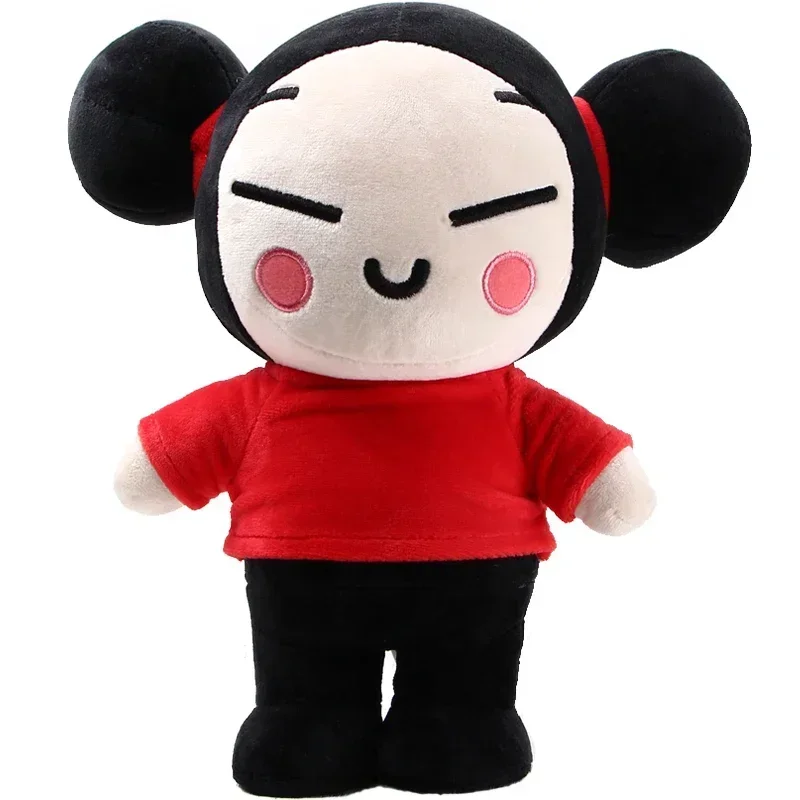 

30cm Kawaii Pucca and Garu Plush Toys China Doll Cartoon Cute Soft Stuffed Dolls Figure Sleeping Pillow Children's Birthday Gift