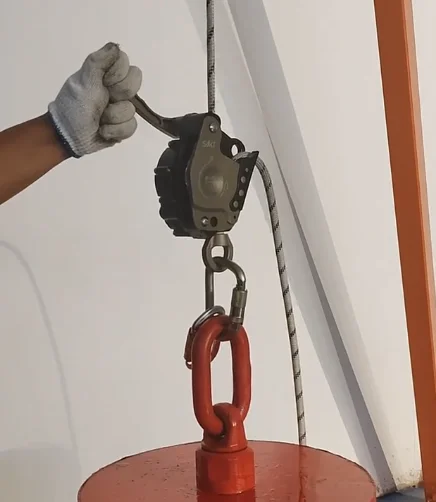 Nuevo modelo WK-01 Ascender y descensor de escalada eléctrico de 200KG, adecuado para limpieza de ventanas de construcción