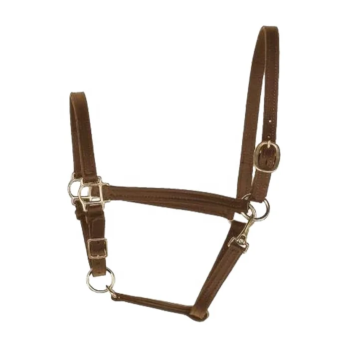 Rope Horse Halter with Adjustable Leather Accents Braided Design for Strength and Style in Equestrian Sports