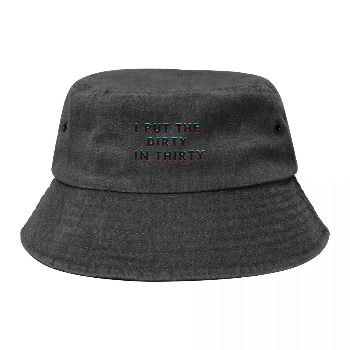 I Put The Dirty In Thirty 30th Birthday Bucket Hat Golf Cap Visor fashionable Golf Hat Man Men Caps Women's