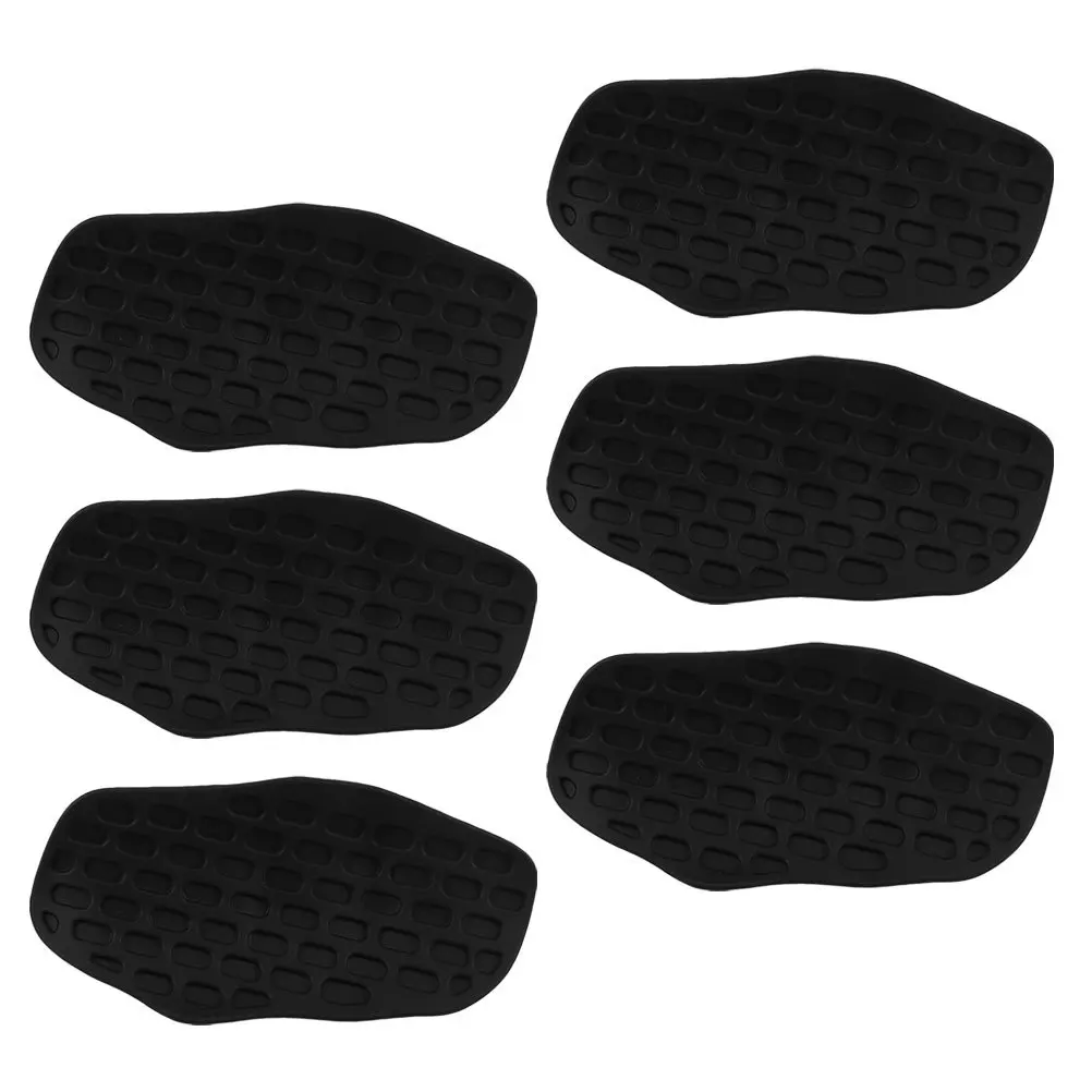 

6Pcs Anti-Slip Silicone Hand Grips Gym Gloves Ergonomic Palm Protection for Weight Lifting Deadlifts Pull-Ups Workout Hand Grip