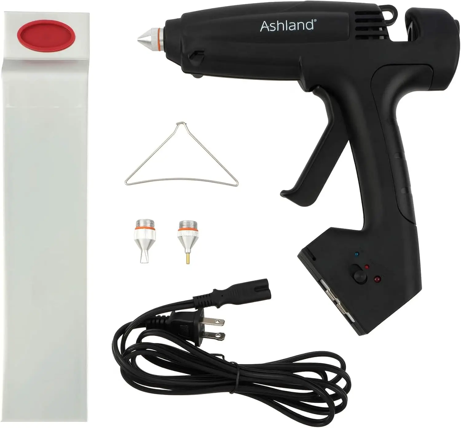 3-Temperature Hot Glue Gun with Magnetic Stand and Auto Shut-Off, Black, 9.25 Inches, 1 Count