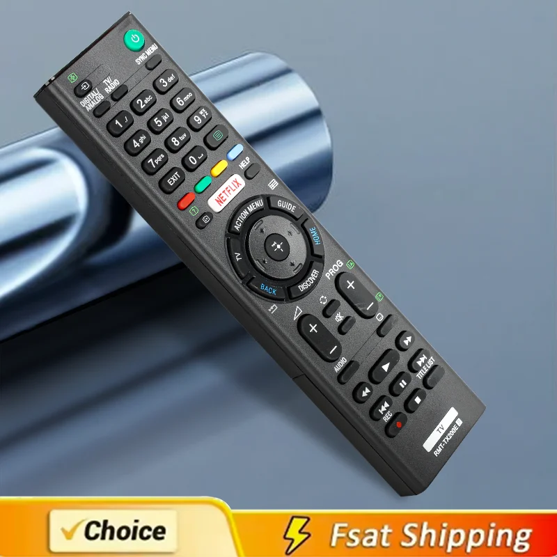 

RMT-TX200E Remote Control For Sony TV KD-43X8000D KD-55XD7004 KD-55XD7005 KD-55XE8596 KD-65X7500D KD-65XD7004 KD-65XD7005