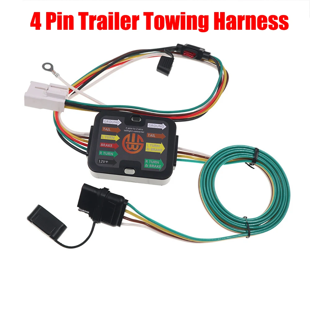 Trailer Wiring Harness 4Pin US Model for Subaru Forester 2009–2022 56040 118467 43865 Trailer Towing Harness