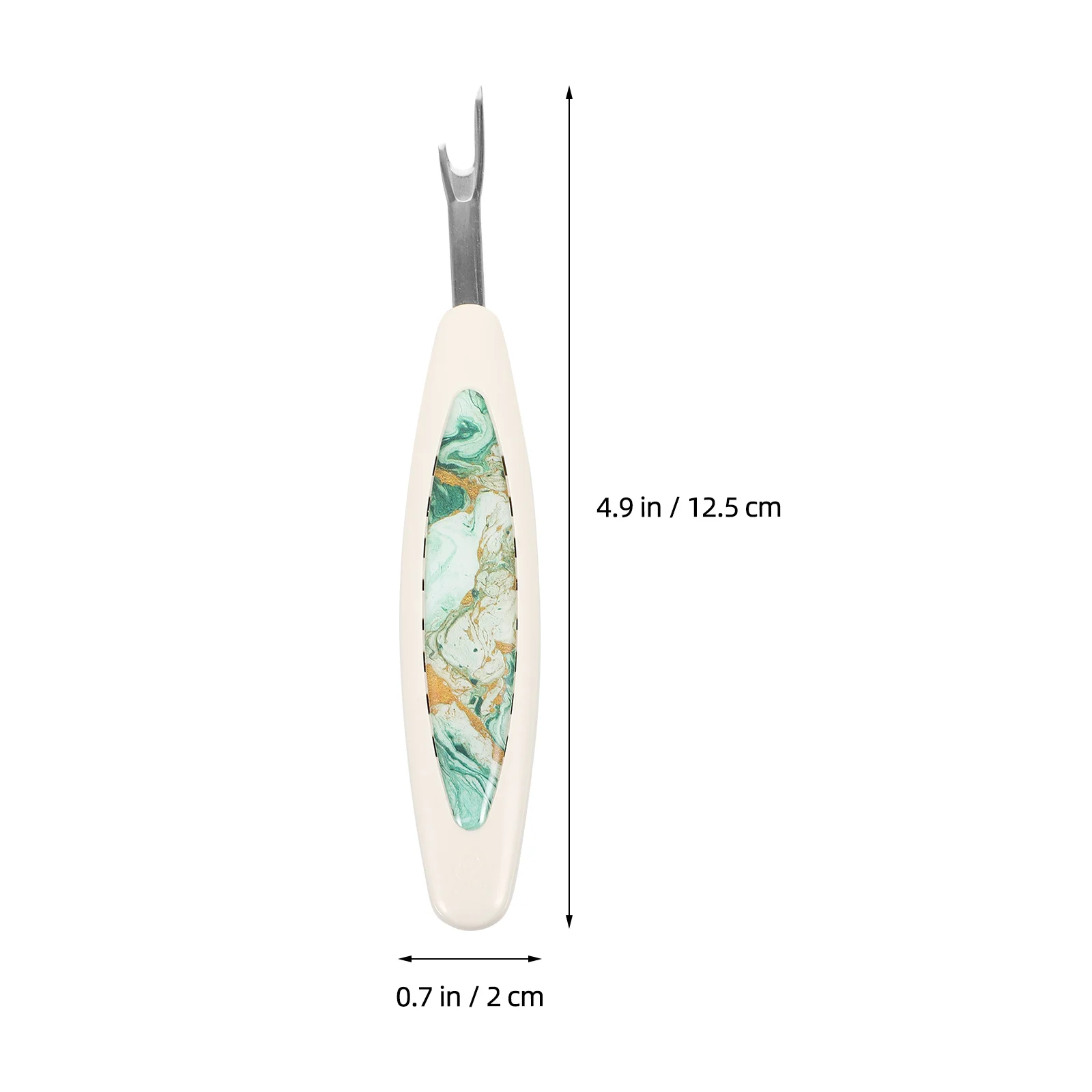 

Household Thread Cutter Durable Metal Seam Ripper Stainless Steel Sewing Remover Tool Ergonomic Comfortable Grip for Tailoring