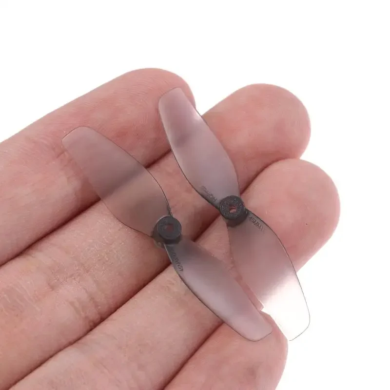 

2 Pairs Crossover Aircraft Classic Grey Propeller HQprop 45MMX2 1.8inch 2-Blade FPV Propeller 1.5MM Holes Micro Whoop Prop