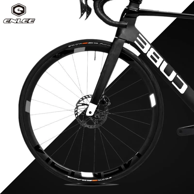 ENLEE Reflective Stickers For Bicycle Wheelsets Universal Warning Reflective Post-It Electric Motorcycles Nighttime Visibility
