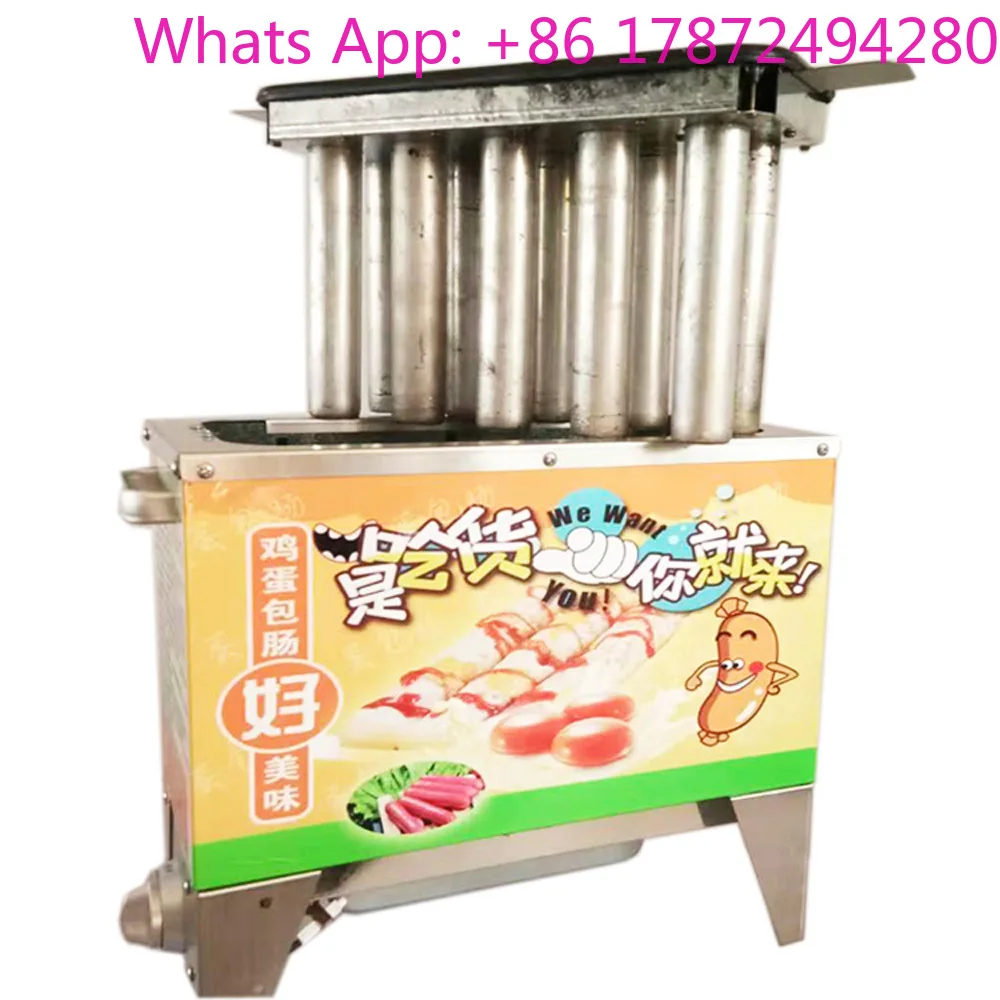 New Commercial  Sausage Maker Automatic  Sausage Ten-hole  Sausage Making Machine Ham Snack Equipment
