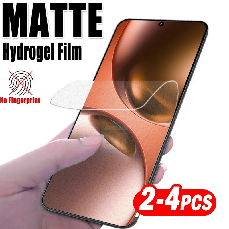 

2-4 шт. антибликовая матовая гидрогелевая пленка для Realme GT 7T GT 7 GT7 GT6 GT5 GT3 GT2 Pro GT Master матовые защитные пленки для экрана