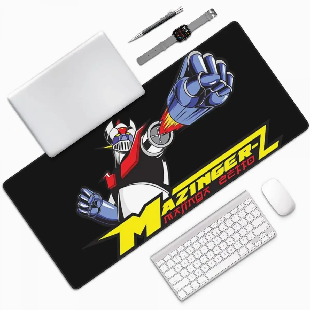 Mazinger Z Goldorak Actarus Grendizer Maschera Tappetino per mouse grande Tastiera per computer Tappetino per mouse PC da gioco Tappetino per scrivania portatile Tappetini da tavolo