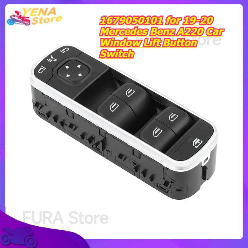 

Motorcycle Window Lift Switch 1679050101 for 19-20 Mercedes Benz A220 Car Window Lift Button Switch