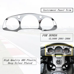FOR HONDA Goldwing GL1800 GL 1800 2001-2006 Motorcycle Dashboard Decoration Tachometer Speedometer Chrome Reflector GL1800