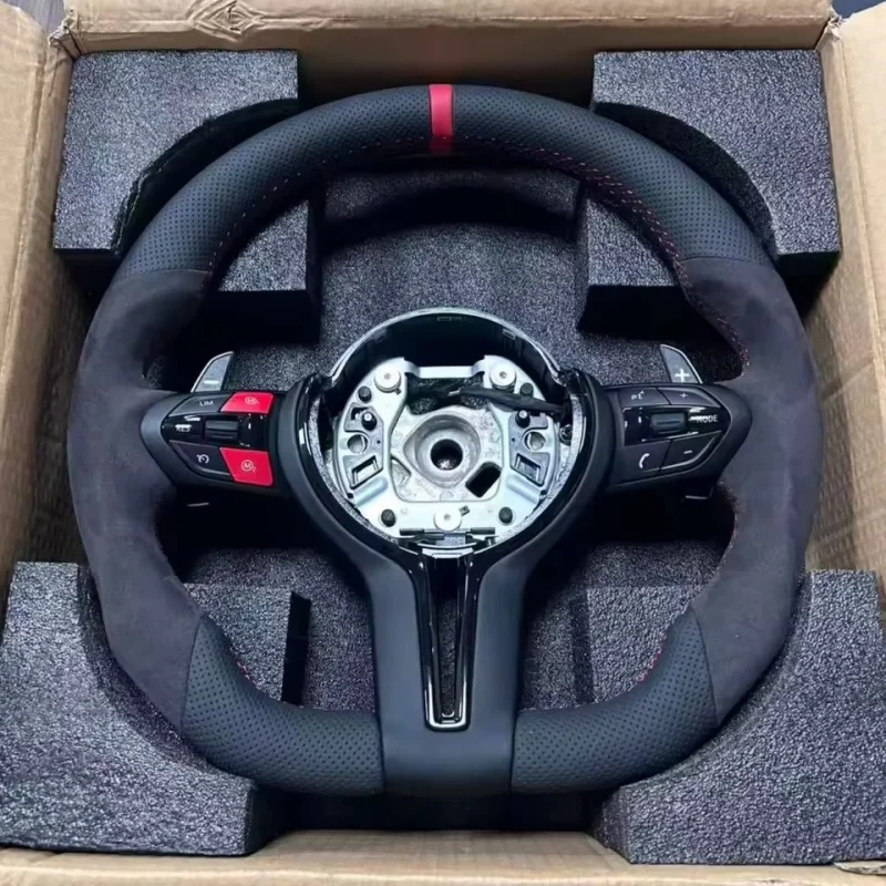 Customized Microfiber Leather Car Steering Wheel For BMW F01 F07 F10 F11 F30 F20 F21 F33 F34 F36 X3 X5 X6 F16 F25 Steering Wheel