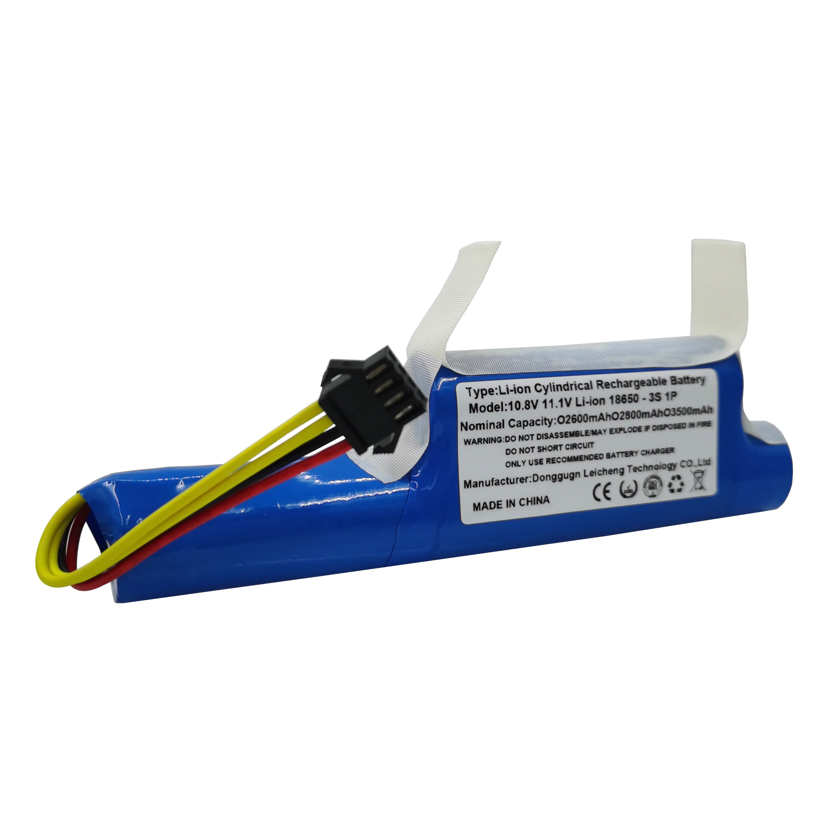 10.8 فولت 11.1 فولت 2600 مللي أمبير 3500 مللي أمبير بطارية ليثيوم أيون قابلة للشحن ل فراغ روبوت ريدموند RV-R150 Vileda VR201 Petpro بطارية احتياطية