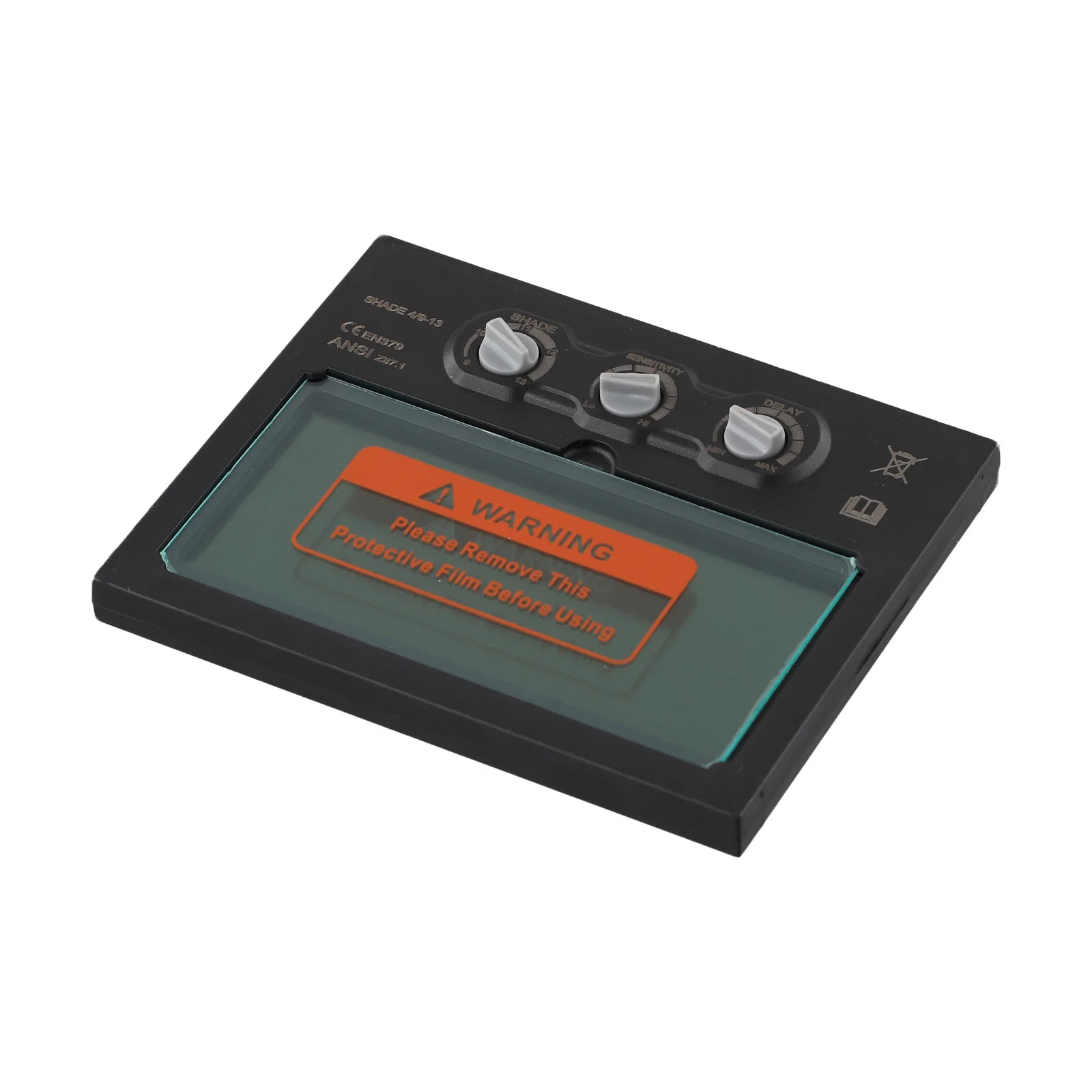 Filtro per saldatura industriale di alta qualità 1 PC LCD 110 mm * 90 mm Dimmer automatico con funzione di impostazione del livello manuale