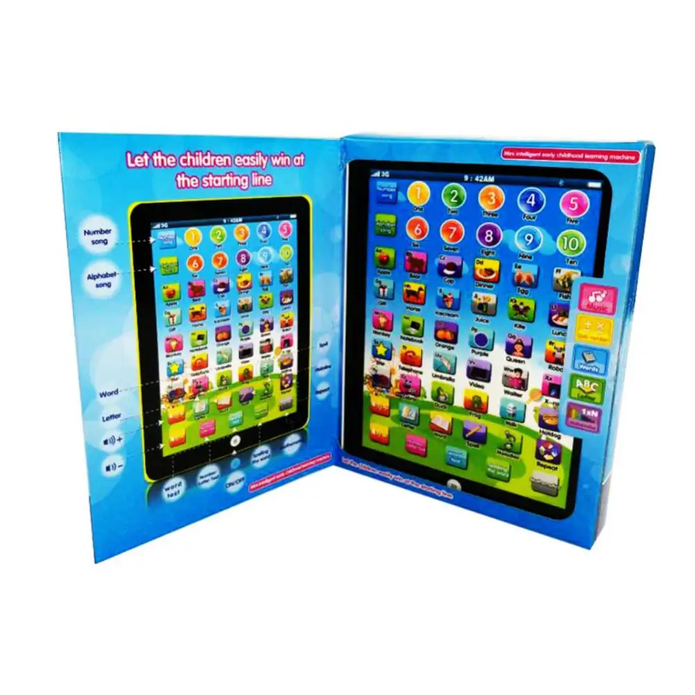 Vroege Educatieve Tablet Duurzaam Kinderen Leren Pad Grappige Verjaardagscadeau Voor Kinderen Educatief Speelgoed Kinderen Tablet Tablet Speelgoed