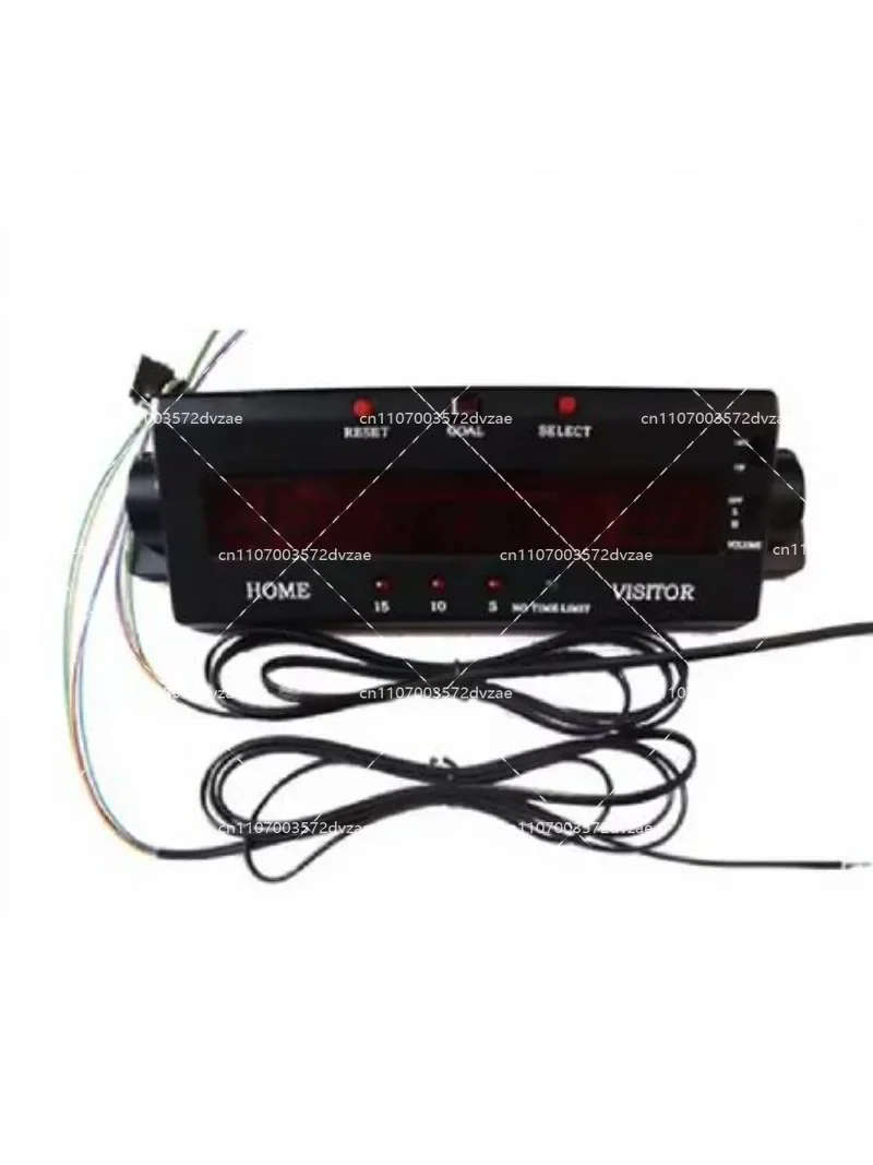 Electronic Air Hockey Table Multi-Functional Game Set with Football Ice Hockey & Electronic Basketball Hoop Scorer for Fun Famil