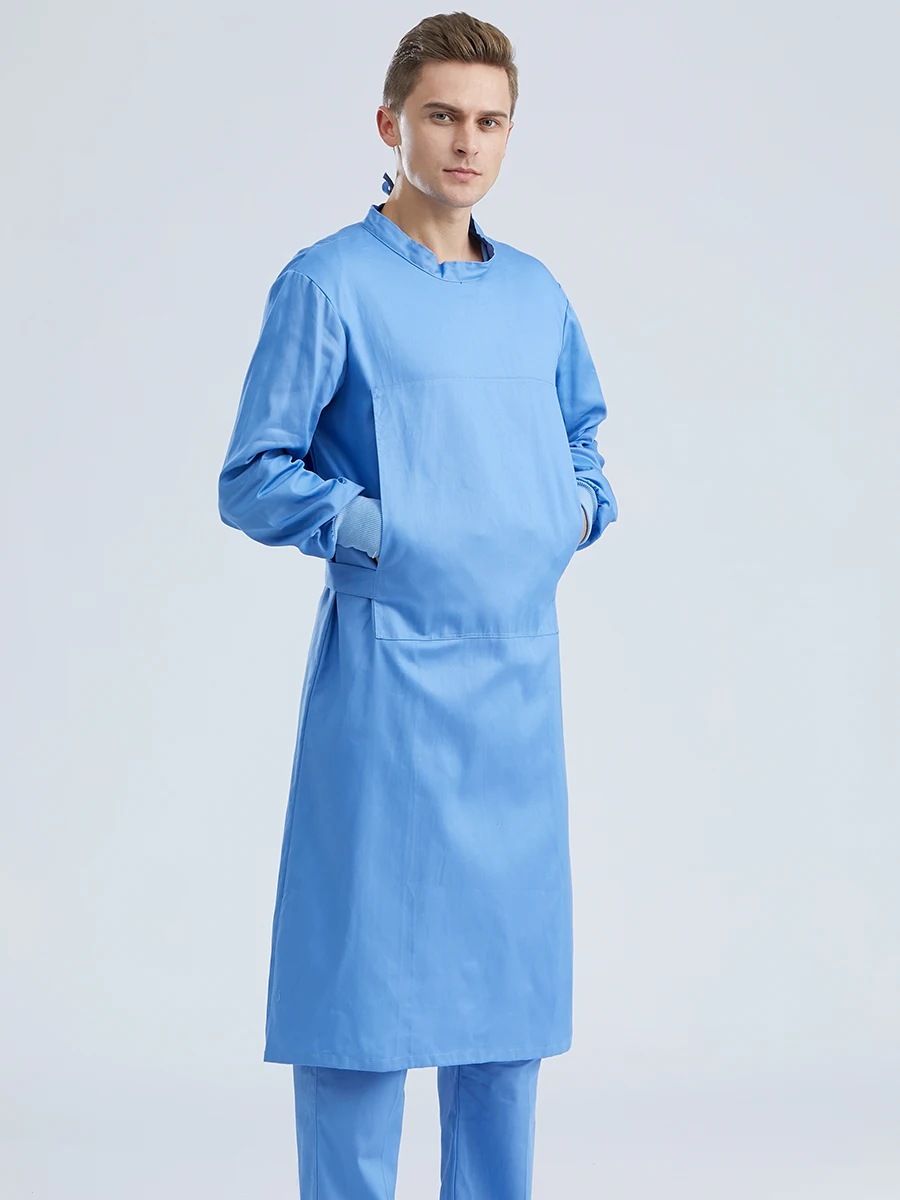 Nightingale's new Knowlson operating clothes doctor female cotton work clothes operating room surgical gown