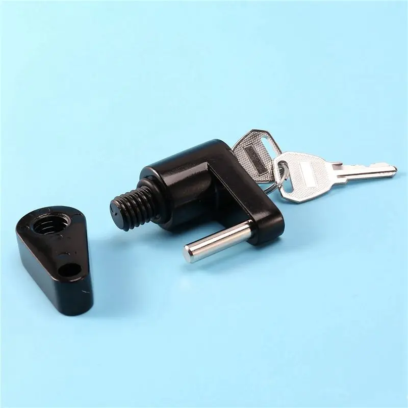 6 Set Trailer Hitch Coupler Lock Trailer Coupler Padlock 1/4 Inch Hitch Pin 3/4 Coupler Span For Truck Trailer RV Boat-A08Q