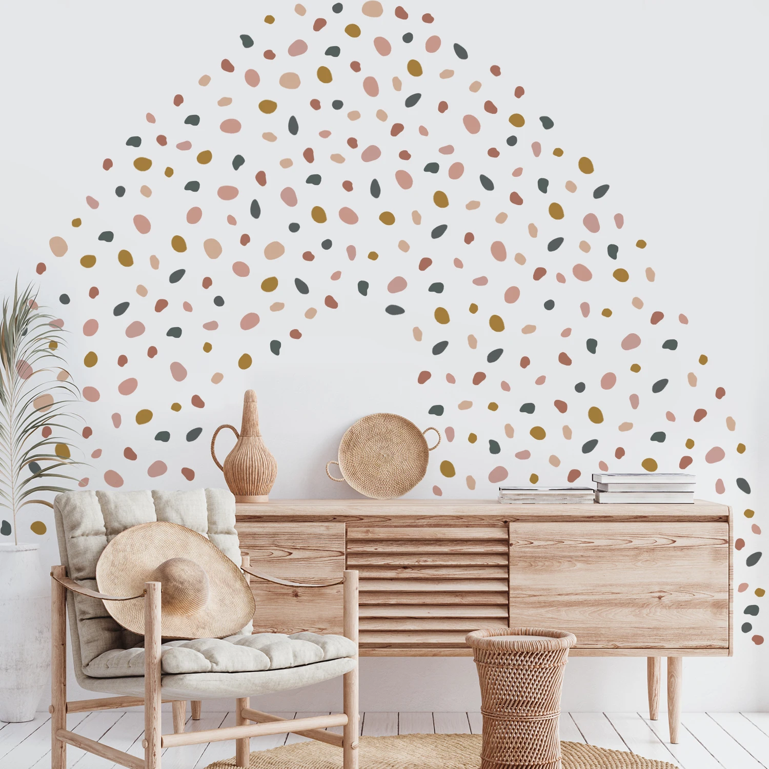 Nieregularne kropki Polk dziec – Baby Girl Nursery Quotes recenzja i cena