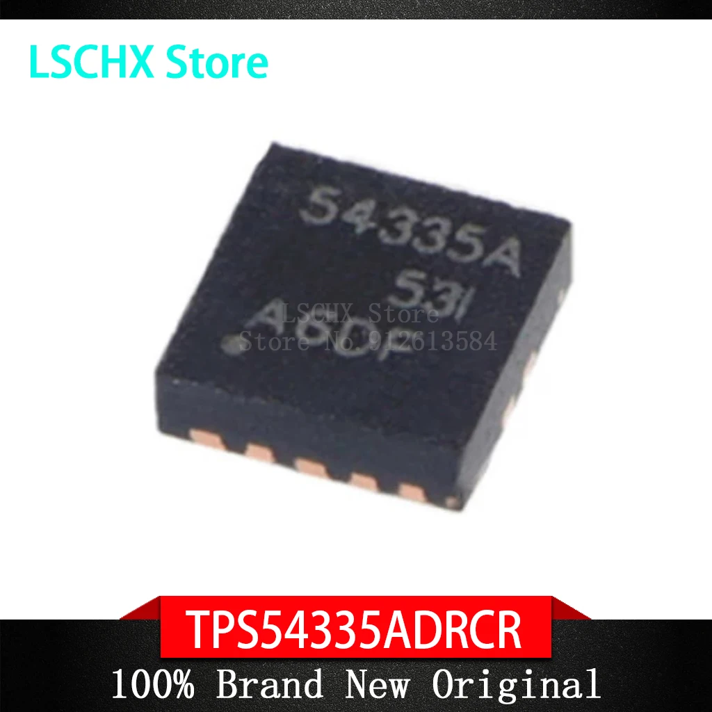 

5PCS/LOT 54335A TPS54335A TPS54335ADRCR QFN-10 SMD power switching regulator chip In Stock NEW original IC