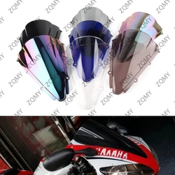 For Yamaha YZF-R1 2000-2001 Windshield Windproof Windscreen YZF R1 2000 2001 Double Bubble Motorcycle Accessories