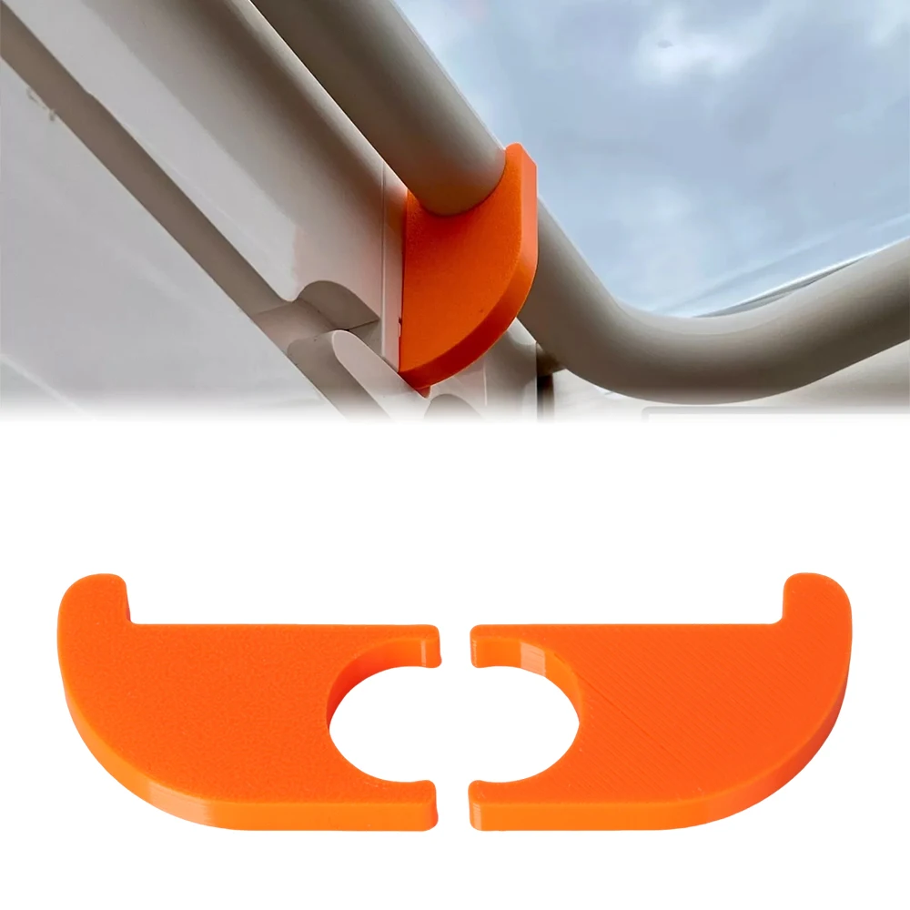 6pcs RV Sunroof Safety Lock 700x500mm/400x400mm Caravan Rooflight Security Locks for Dometic Midi/Mini Heki Skylight Motorhome
