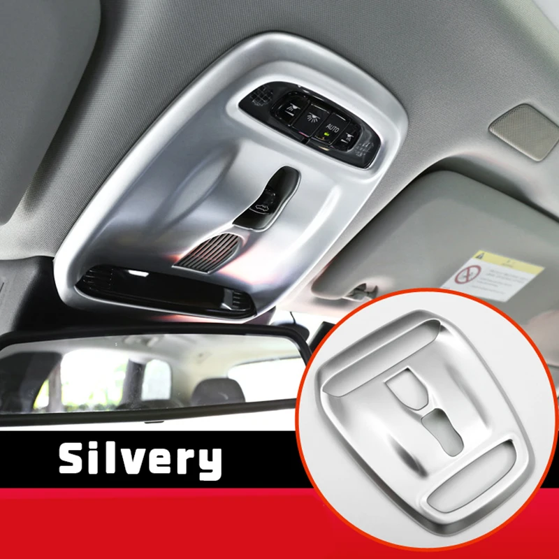 1pc Car Roof Front Reading Light Decorative Frame Cover for Volvo S90 XC60 XC90 V90 S60 V60 XC40 Carbon ABS Accessories Interior
