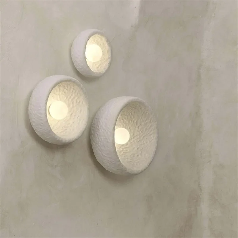 

Japanese wall lamp replica design wall sconces wabi sabi Indoor Bedroom Bedside light Living Room indoor room led light