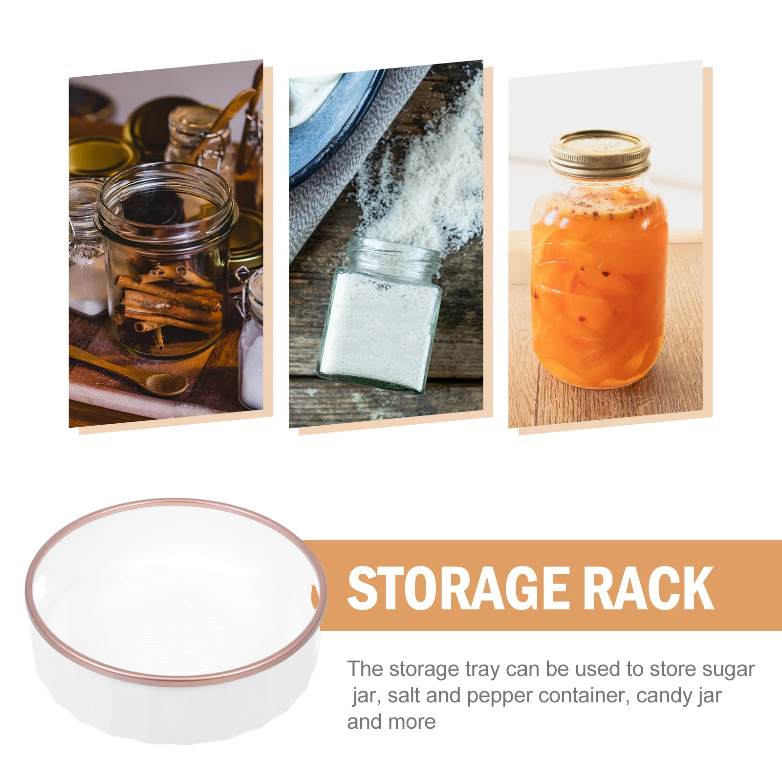 Поворотная коробка для хранения приправ, вращающаяся полка для специй из АБС-пластика премиум-класса для кухонного органайзера, держатель для бутылок с приправами, круглая полка