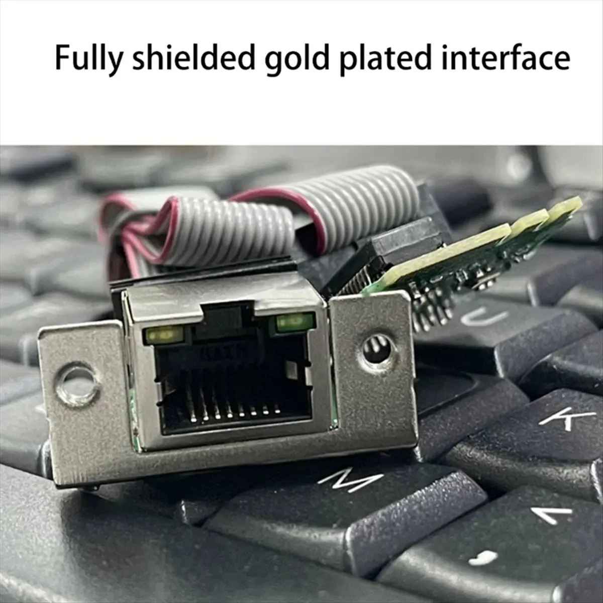 SWXF M.2 A Key and E Key Adapter Card to Single RJ45 Port 10/100/1000Mbps Ethernet Networks Card for Desktop Computer