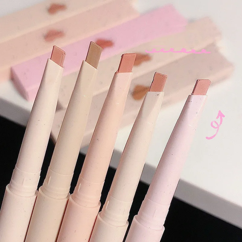 Matte Nude Lip Liner Pencil Long Lasting Waterproof 3D Lips Plump Lipstick Natural Outline Lip Contour Line Makeup Lipliner Pen