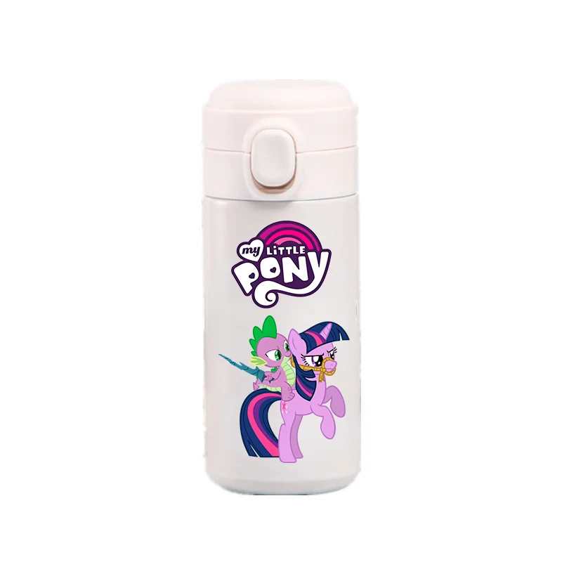 My Little Pony-termo portátil para deportes al aire libre, botella de agua de gran capacidad de acero inoxidable, 320ml/420ml