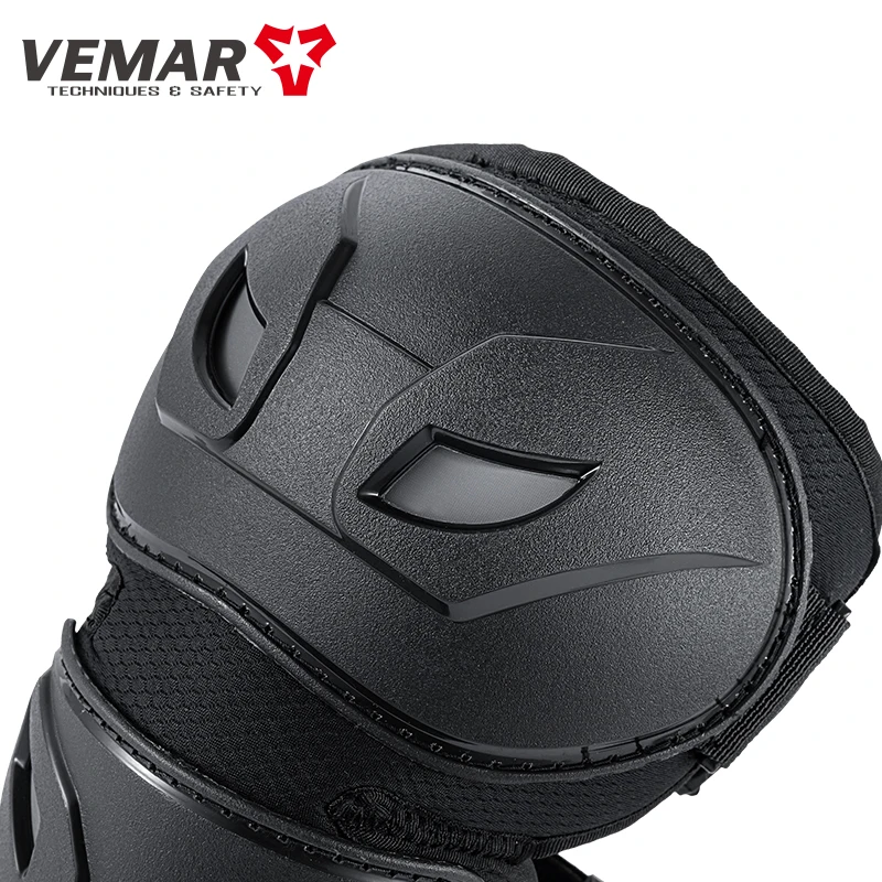 VEMAR Adult Unisex Knee & Elbow Pads 4Pcs Set Motocross Protective Gear for Motorcycle Off-Road Racing MTB Dirt Bike Riding