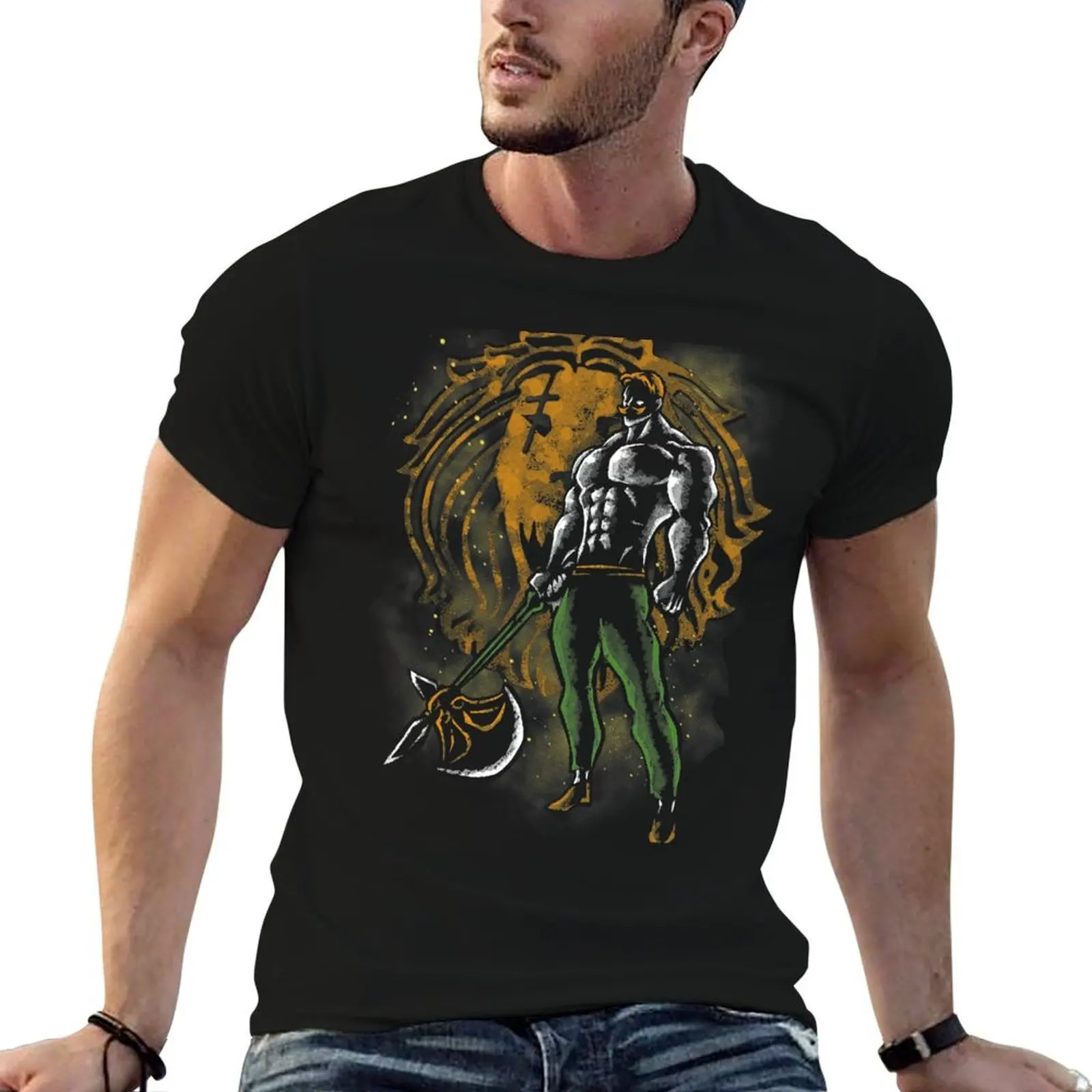 

Pride Hero T-Shirt men t shirt cotton 100% funny t shirts dark humor T-Shirt