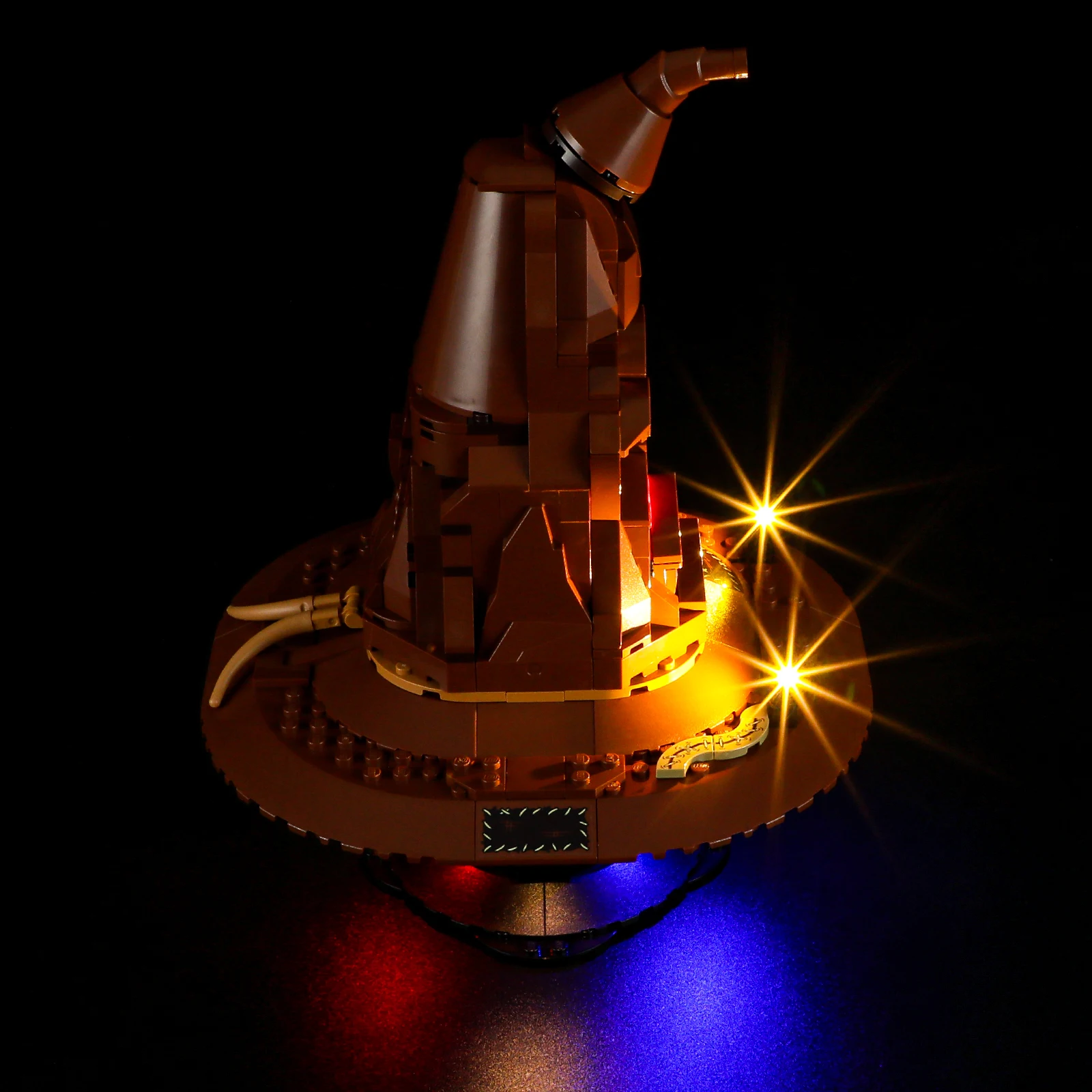 Hprosper 5V LED Light For Harry Potter 76429 Talking Sorting Hat Decorative Lamp (Not Include Lego Building Blocks)