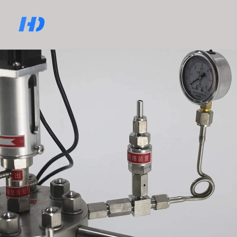 Desktop High Pressure Stainless Steel Reactor for High Purity Chemical Synthesis