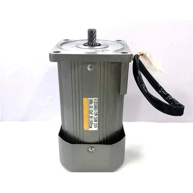Speed regulating motor 300W AC asynchronous single-phase 220V gear reducer low-speed motor variable frequency three-phase 380V