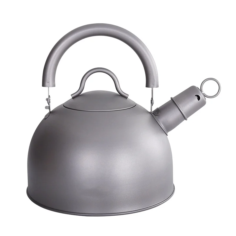 

Pure Titanium Boiling Kettle, Outdoor Portable Tea Pot, Coffee Pot, Camping, Fishing Boiling KettleCampinghikingand Picnicking