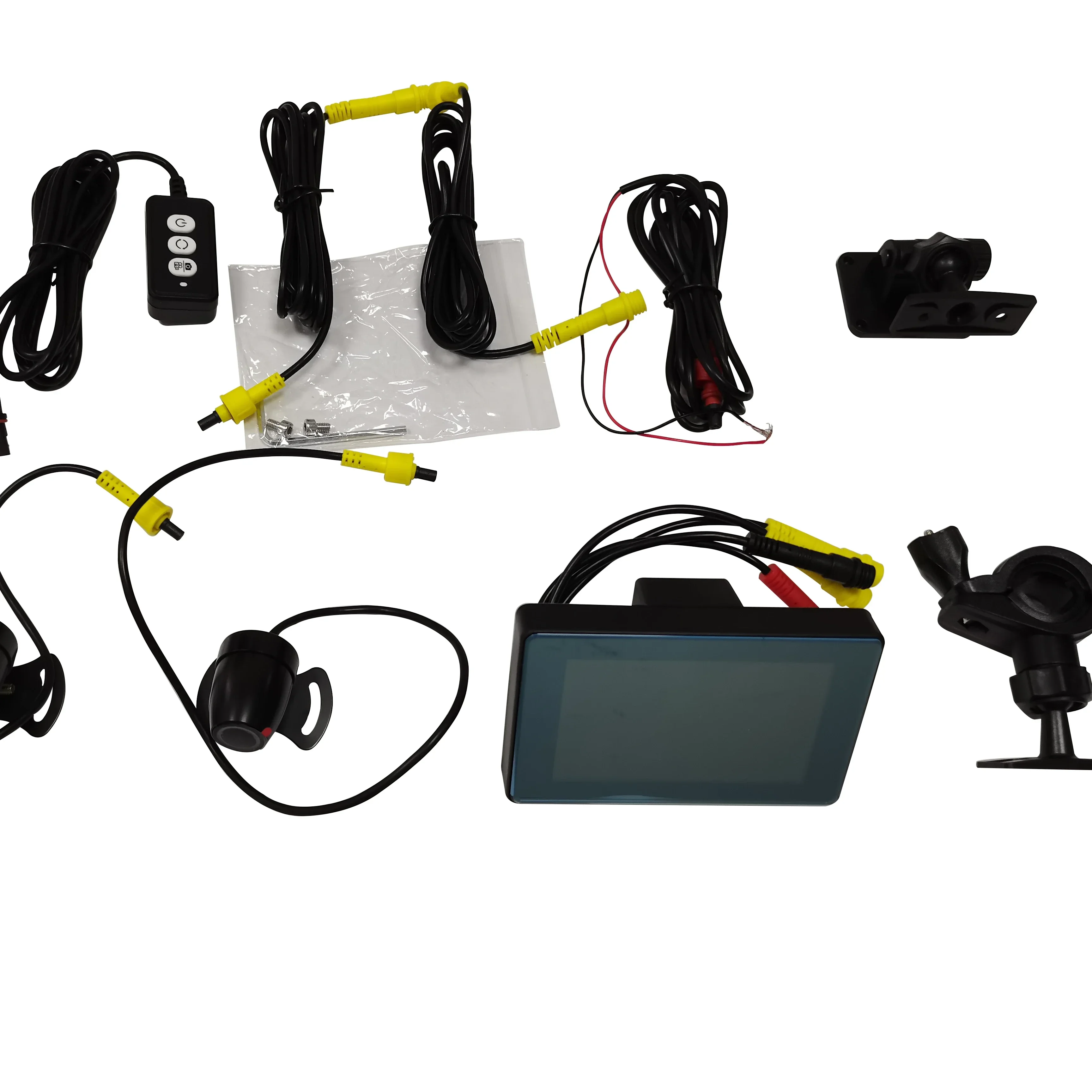 4inch Touch  DVR Motorcycle Monitor Camera System  Odometer  Multi-function of GPS Latitude  Compass  for Motorcycle