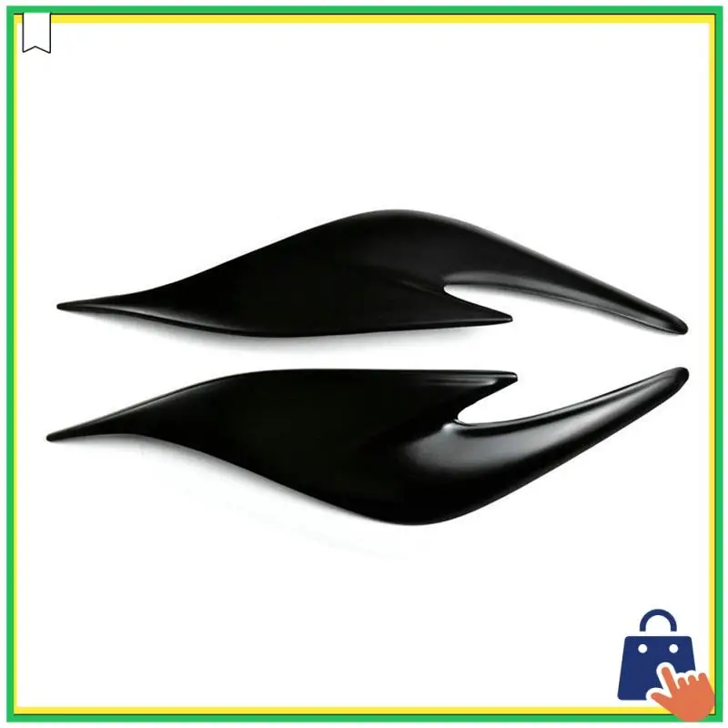 

Advanced Car Front Headlight Eyebrow Head Light Eyelid Eyebrow Resin Trim Sticker For Toyota Prius ZVW30 2012-2015