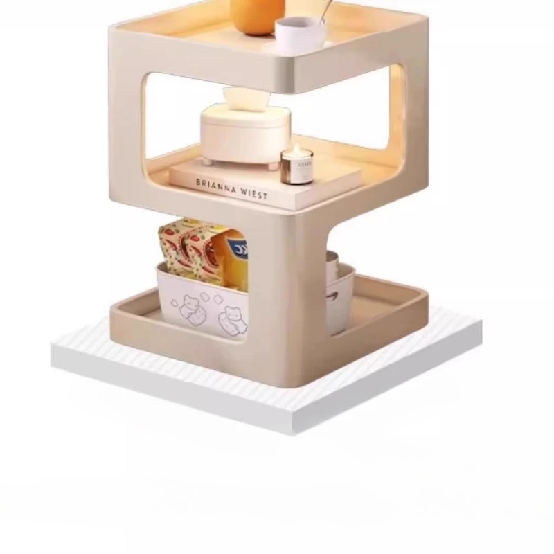 

Sofa side cabinet light luxury high end living room home creative small coffee table