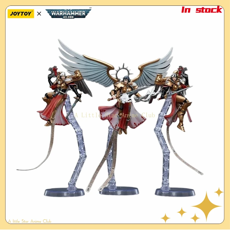 JOYTOY أصلي مصدر مظلم Warhammer 40K 1/18 Sisters Celestine Living Saint (مجموعة من 3) مجموعة ألعاب سلسلة الرسوم المتحركة #1