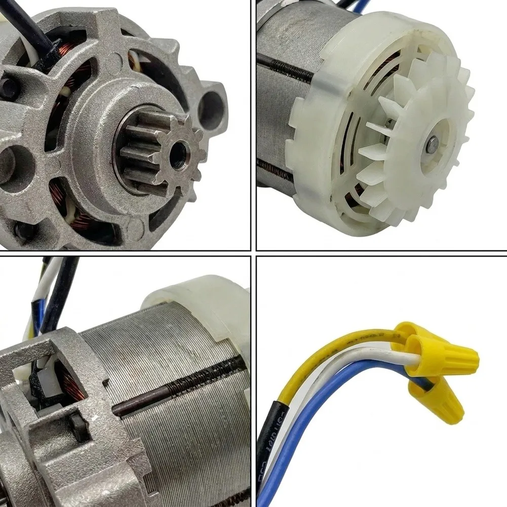 9 Tooth Brushless Motor Replacement for 18V 24V For Lithium Hedge Pure Copper Conductivity 68mm Diameter Silver