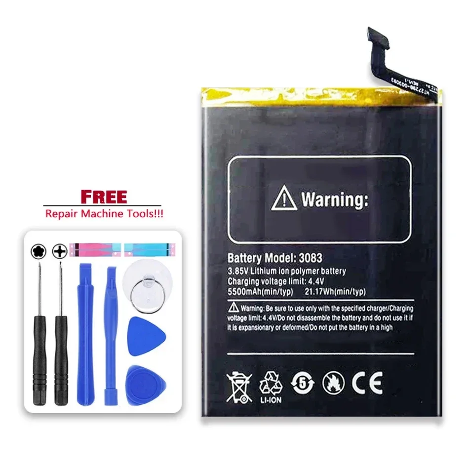 Battery for Ulefone Armor 2 3 5 6 7 8 9 9E 10 11 11T X X8 X6 X2 X3 X5 X7 X7 Pro X7Pro Armor3 Armor4 Armor5