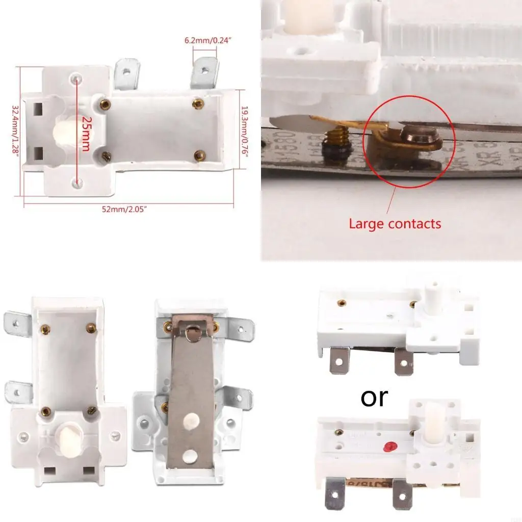 J1HF Electric Heater Temperature Controller Home Appliance Accessories Lightweight