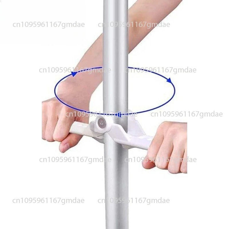 6.5FT Folding Portable Travel Beach Umbrella Three-section Retractable Umbrella With Sand Anchor Steering Outdoor Parasol
