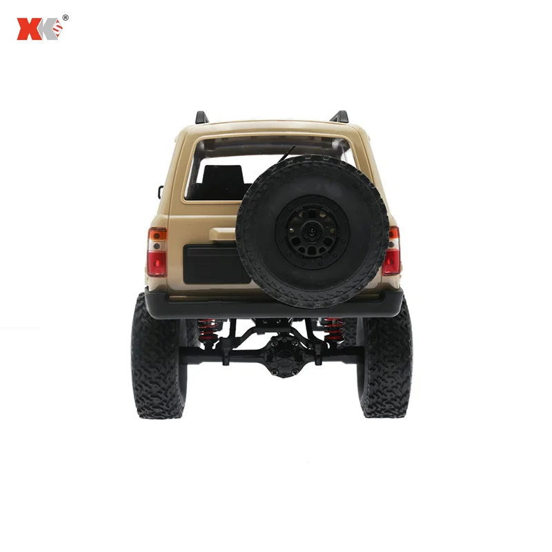 WPL C54 C54-1 1/16 RC 2.4G zdalnie sterowany 4x4 Off Road LC80 Model LED światło wspinaczkowe zdalnie sterowana ciężarówka zabawka elektryczna