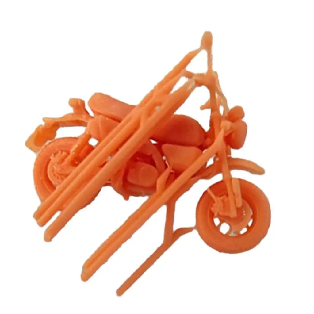 1/64 motorfietsmodel miniatuur motorfiets voor Diorama-indeling decoratie